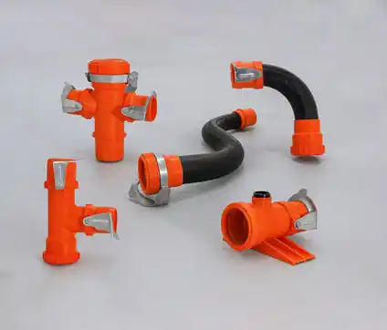 Kelepçeli Yağmurlama Ek Parçaları