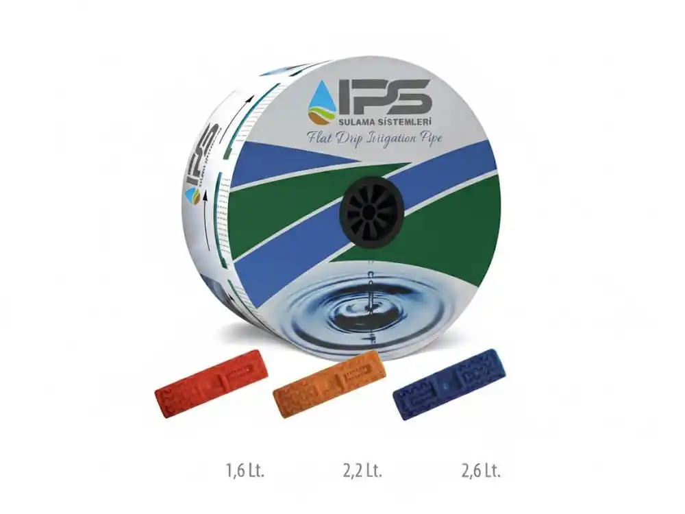 22 Yassı Damla Sulama Borusu